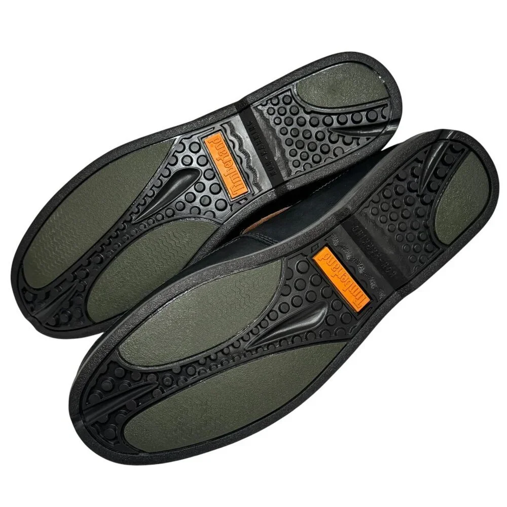 Timberland‎ Kiawah Bay 2, 70527 Men's Size 12 Black Leather Boat Shoes, NEW!